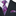 Main View: A Purple, Black, White, Grey Paisley Self Tie Necktie and Pocket Square