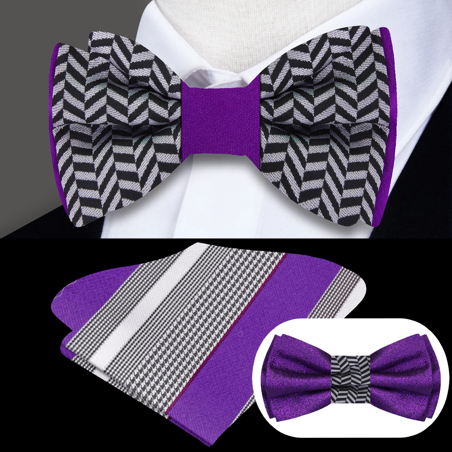 Double Sided Kennedy Bow Tie