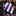 White Purple Stripe Tie