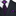 Purple & Black Paisley Necktie | Bold Pattern with Modern Depth