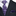 A Purple, Light Purple, Light Blue Abstract Geometric Diamond Pattern Pattern Necktie, Matching Pocket Square
