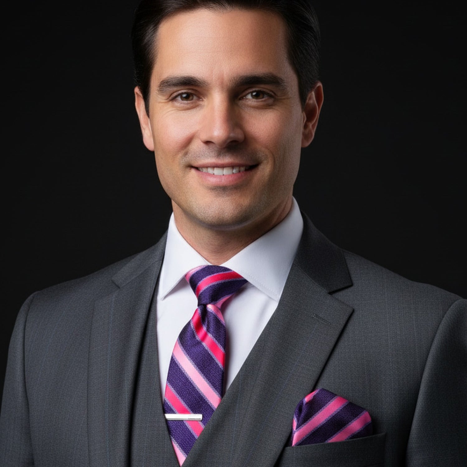 Montrose Stripe Necktie