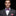 Stripe purple and pink bow tie and pink pocket square on man