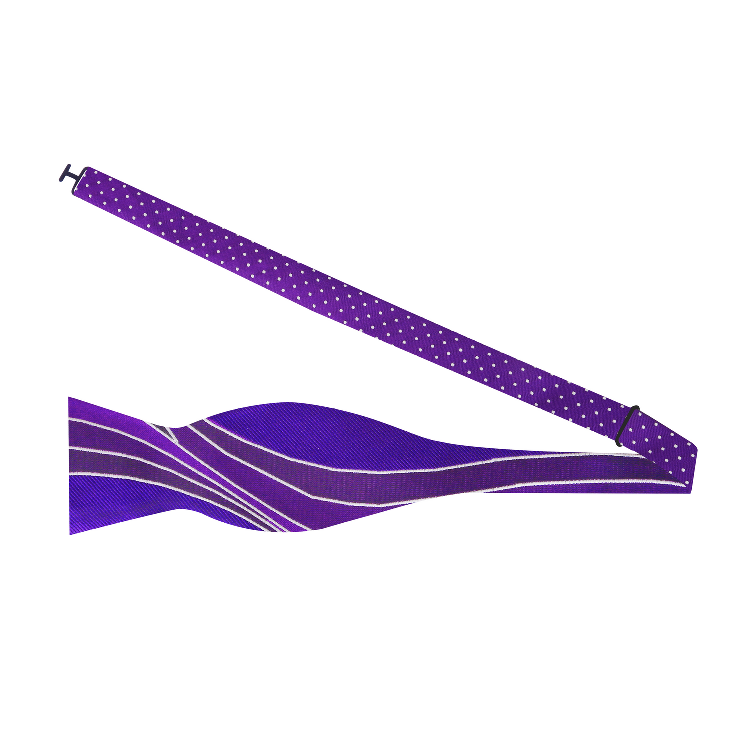 Purple Bow Tie Self Tie