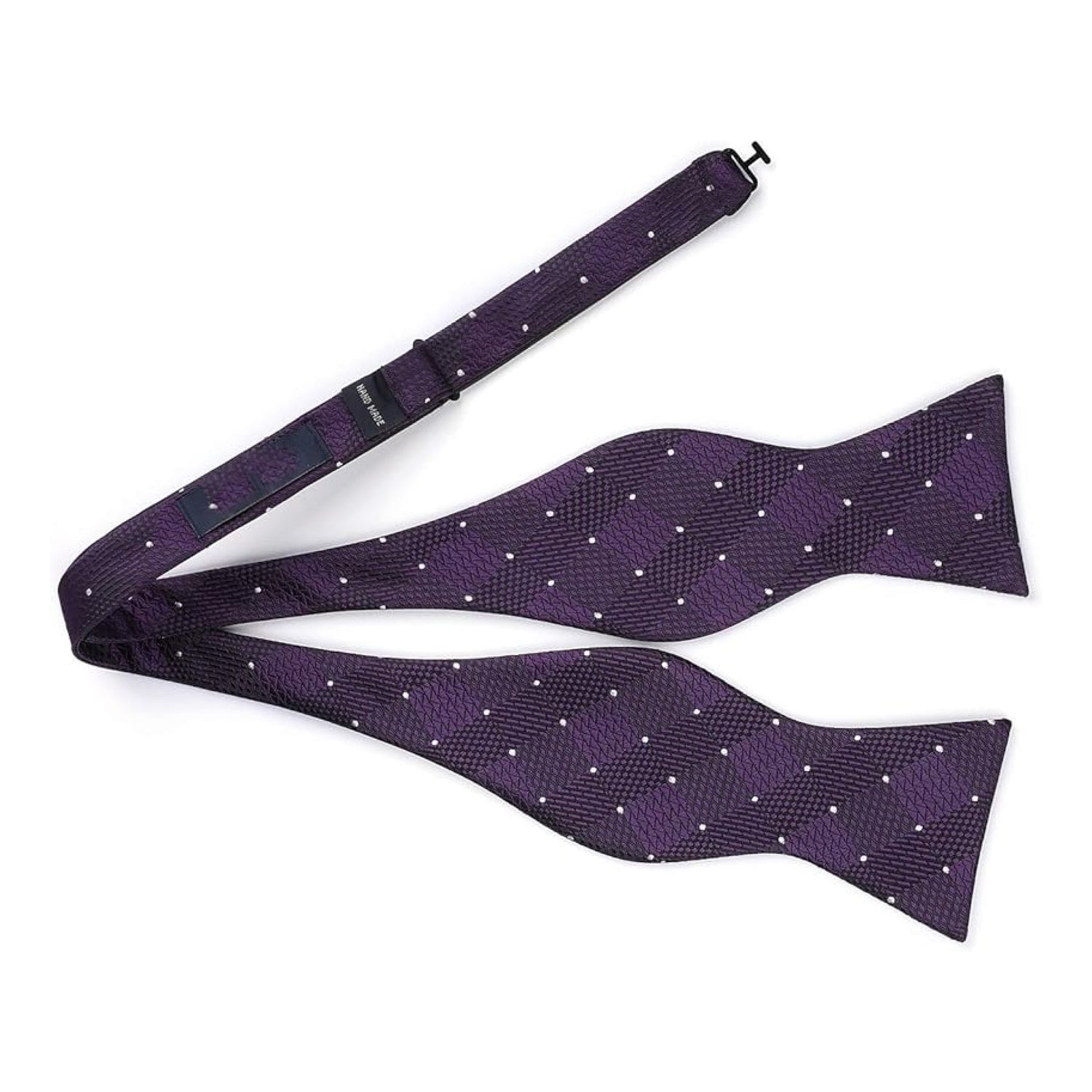 Purple Tradition Bow Tie Self Tie