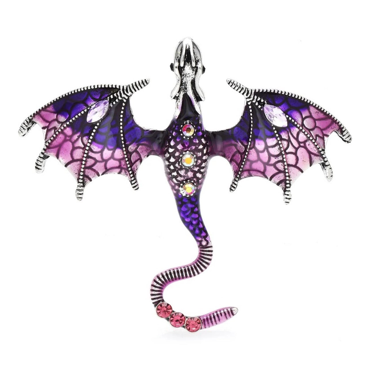 Purple Dragon Lapel Pin