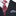 Red Black Grey Stripe Paisley Tie and Accenting Grey Square