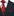 Red, Black Abstract Necktie and Abstract Square