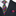 A Red, Yellow, Blue, Green Polka Dot Pattern Necktie, Matching Pocket Square