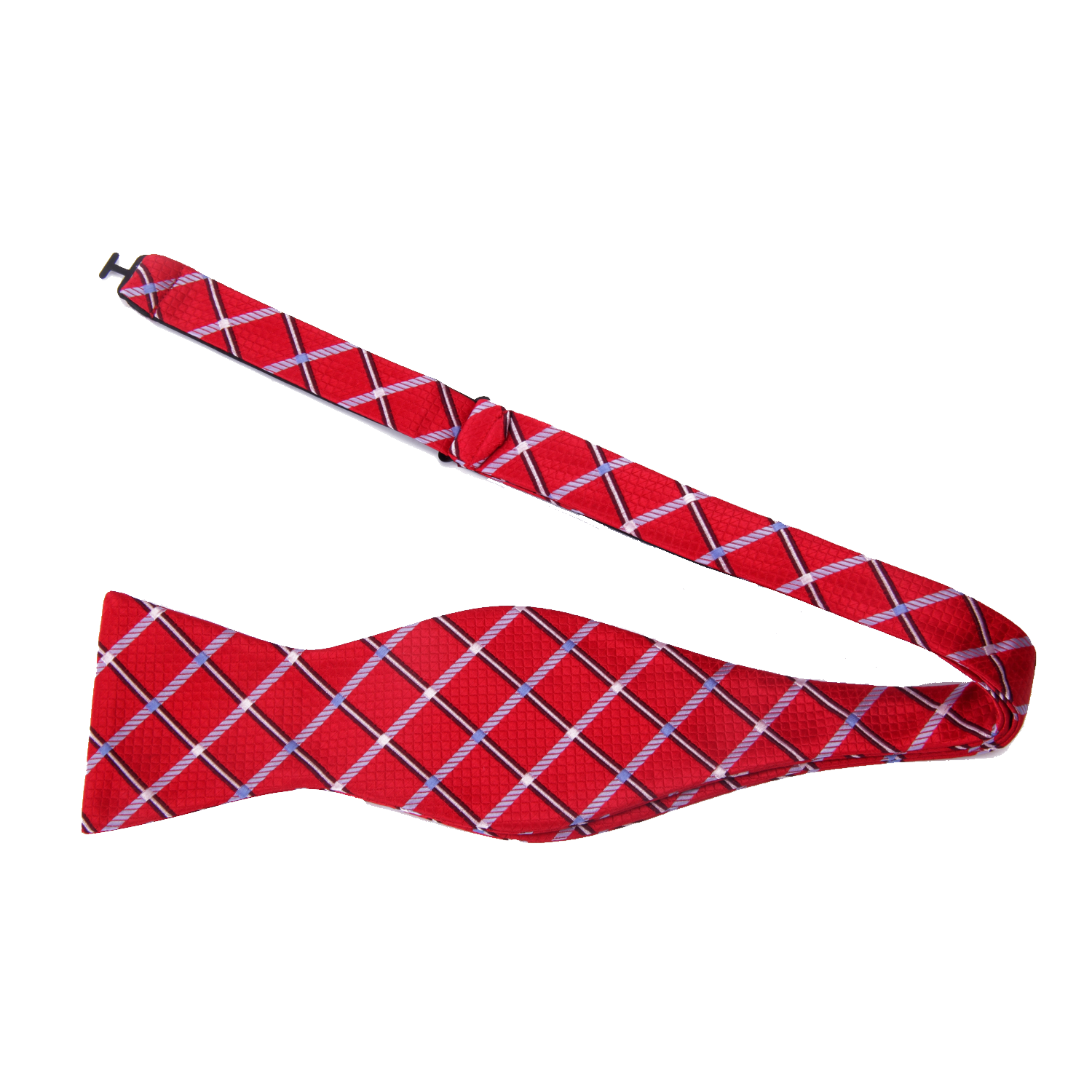 Red Geometric Bow Tie a 
