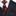 Main: Red Peacock Abstract Necktie and Deep Red Square
