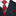 Main View: Red Brown Stripe Tie and Pocket Square