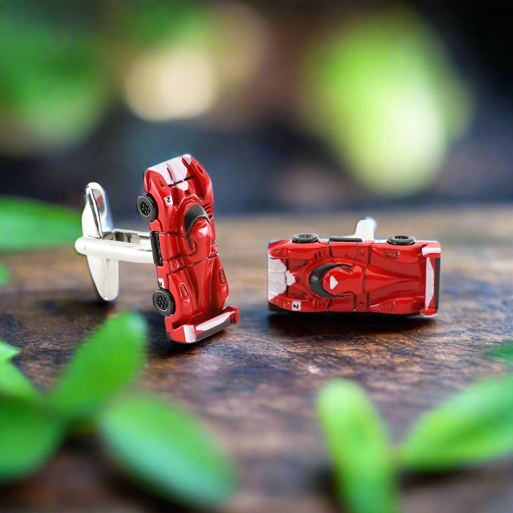 Race Car Cuff-links