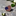 View 2 Heart Shaped Red White and Blue Lapel Pin