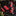 Red Black Abstract Thin Tie and Pocket Square