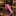 pink geometric thin tie