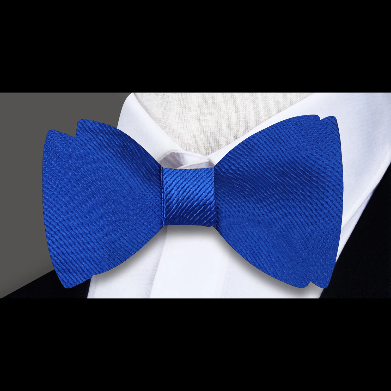 Solid Royal Blue pre Tie Bow Tie