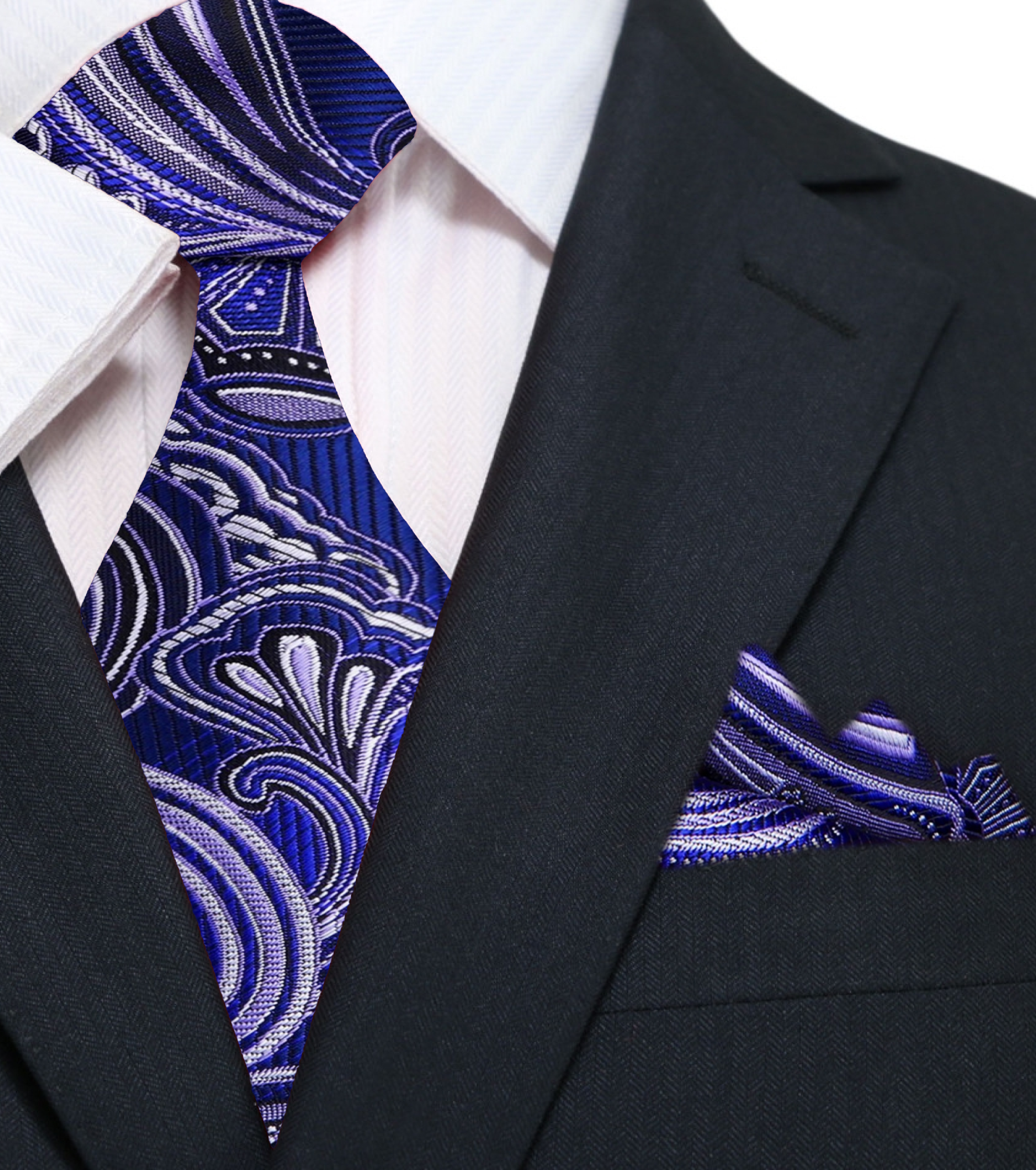 Intricate Paisley Necktie | Multi-Color Paisley Tie Collection