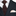 Main Brown lined necktie and accenting light brown floral square