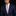 Man wearing Salmon Blue Stripe Tie and accenting square