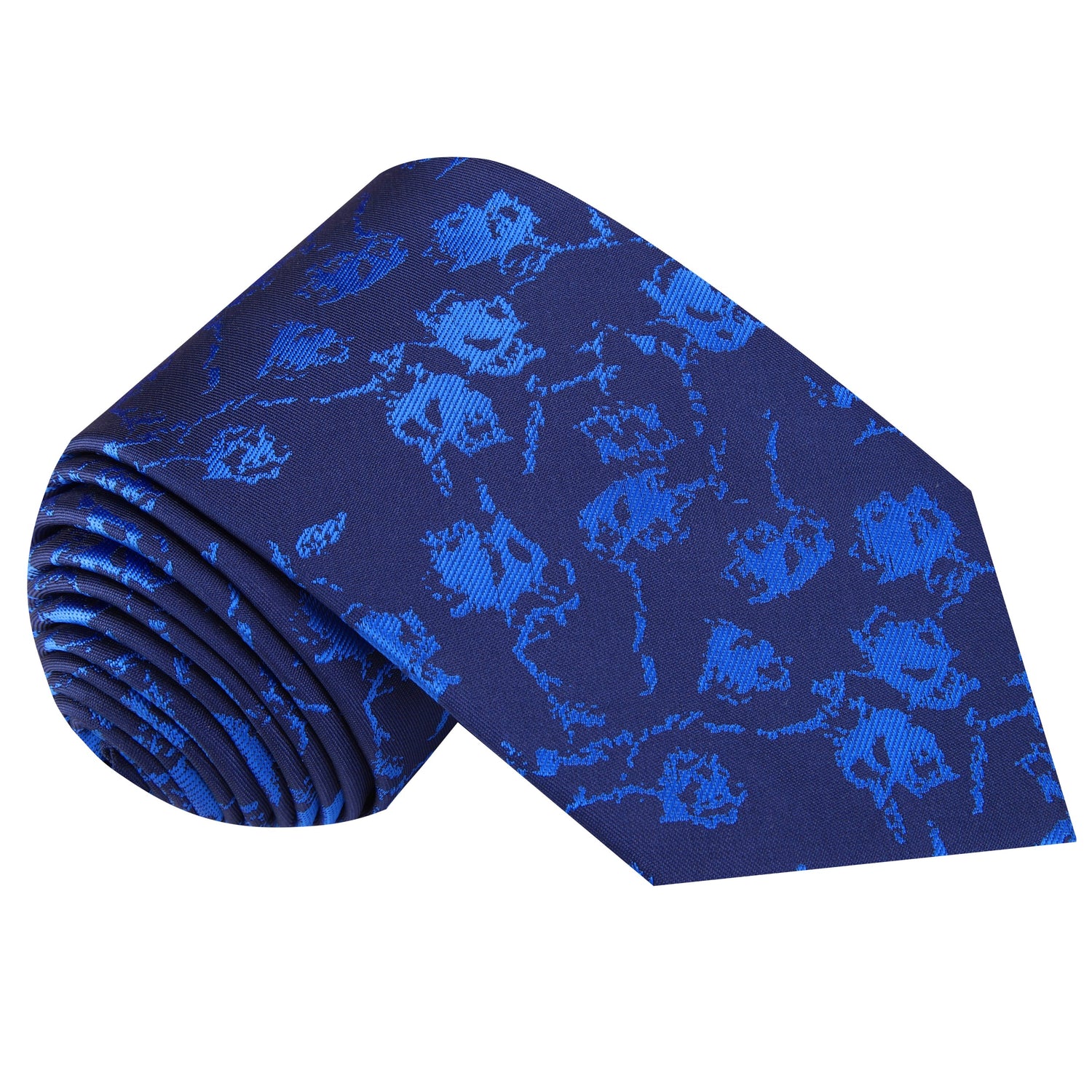 Blue Abstract Tie