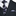 Premium A Grey, Dark Grey, Black Color Camouflage Fleck Pattern Necktie, Matching Pocket Square 