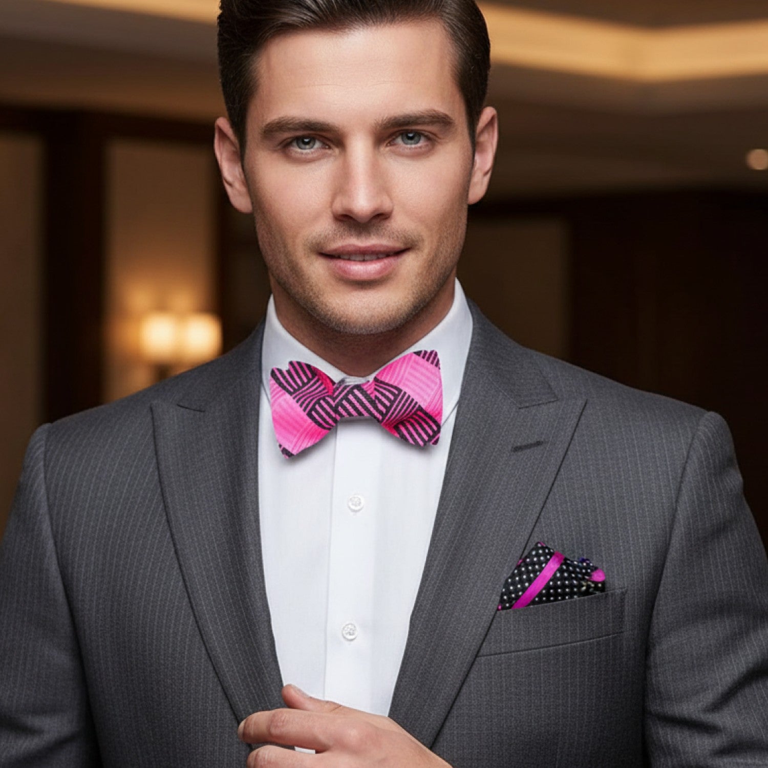 Element Geometric Self-Tie Bow Tie