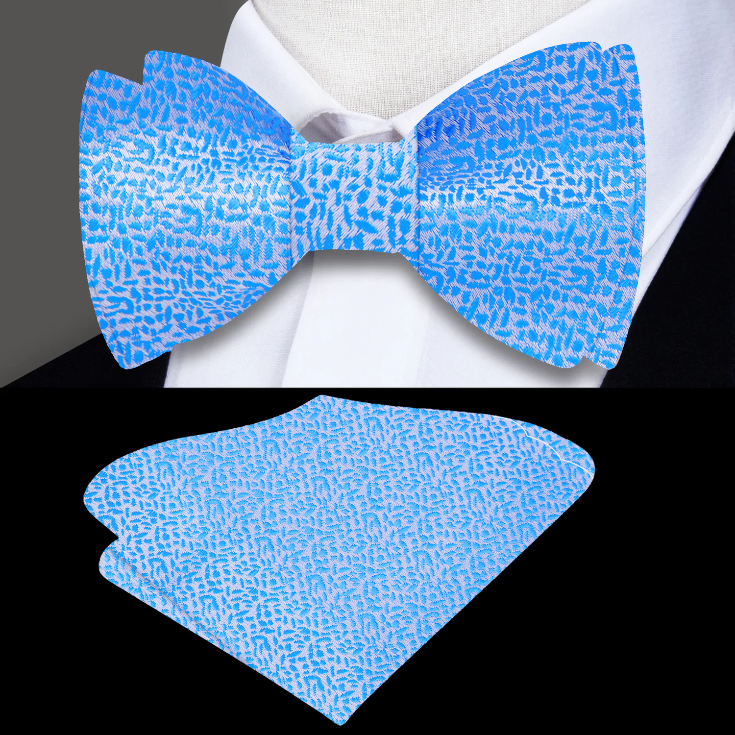 Sophisticated Shimmer Bow Tie