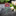Small Green and Red Flower Lapel