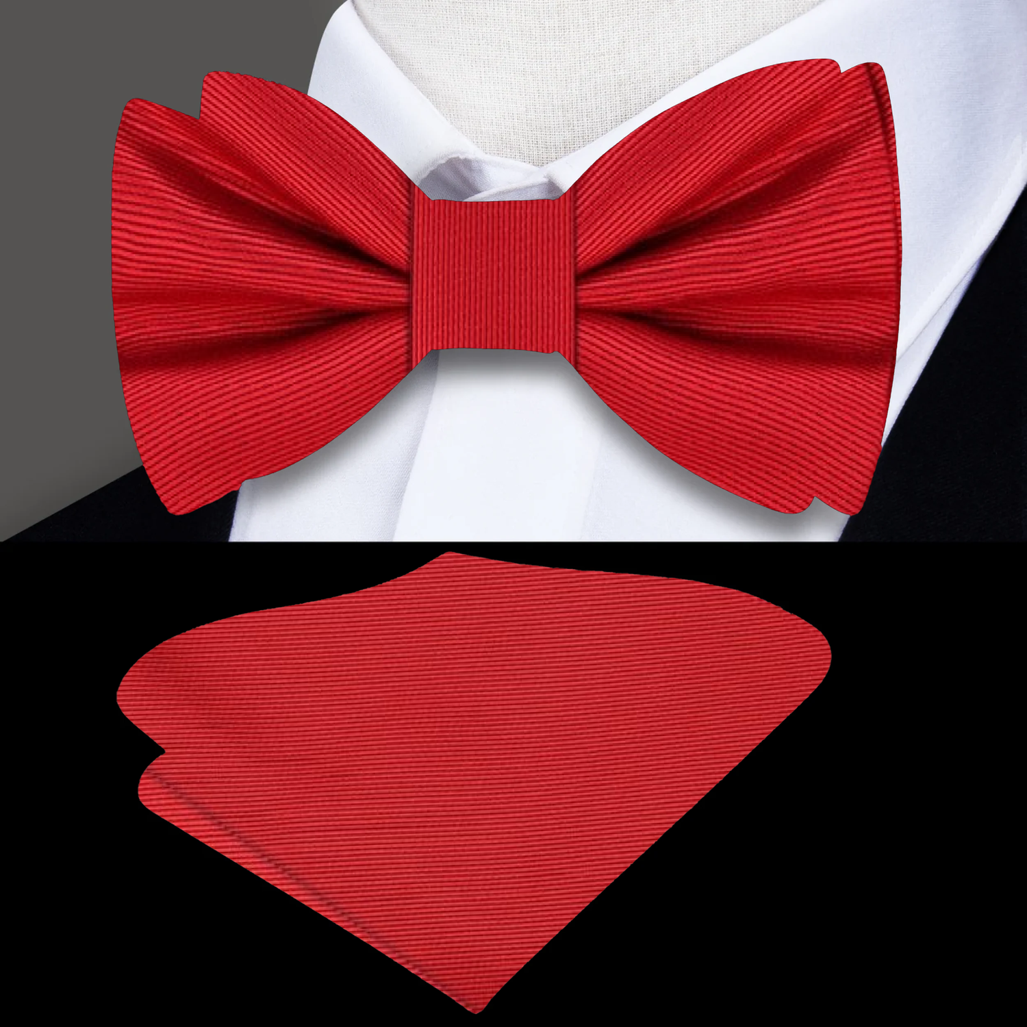 Red Bow Tie and Square