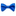 Rich Royal Blue Lined Bow Tie 