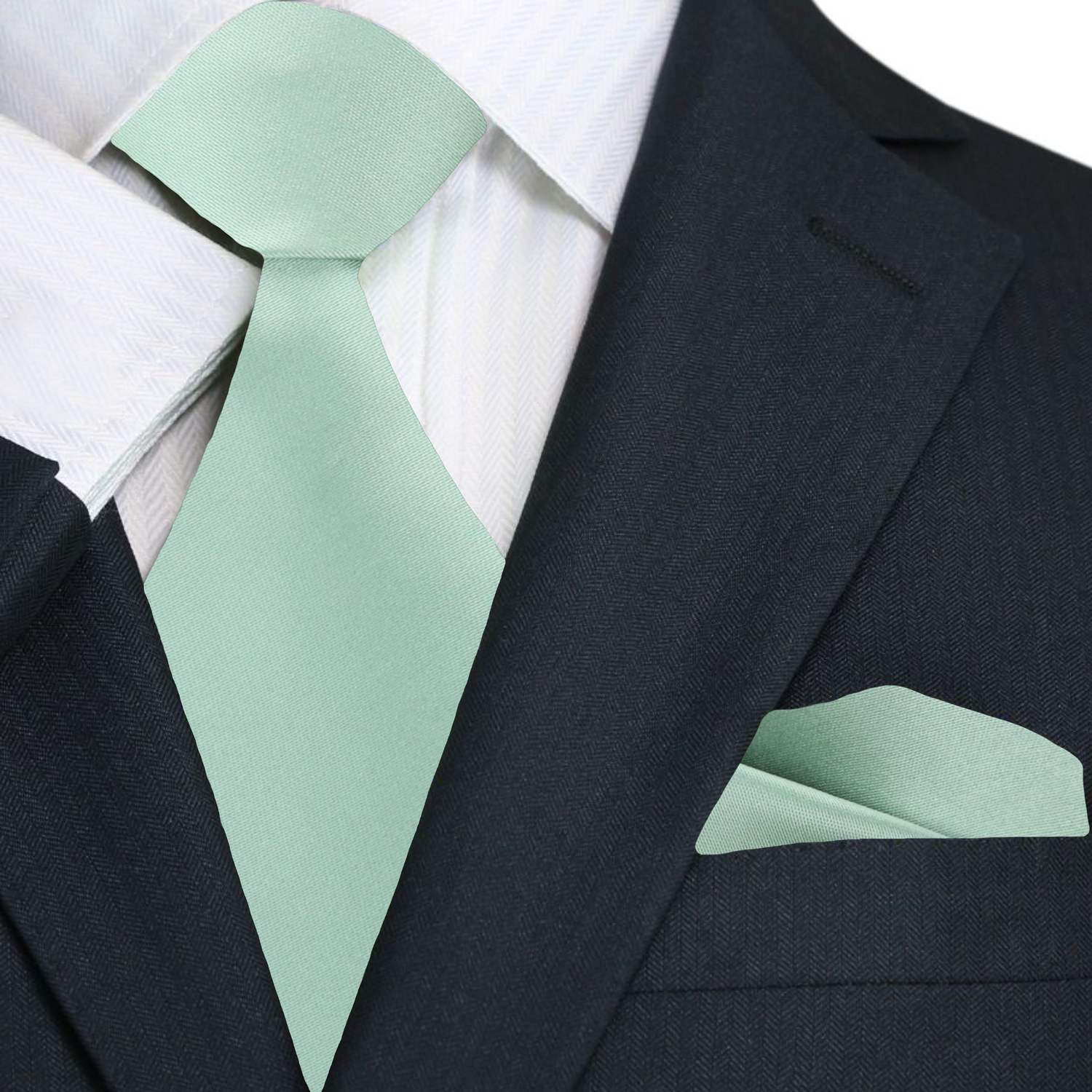 pastel mint tie