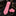 pink solid with stripe texture tie thin and square