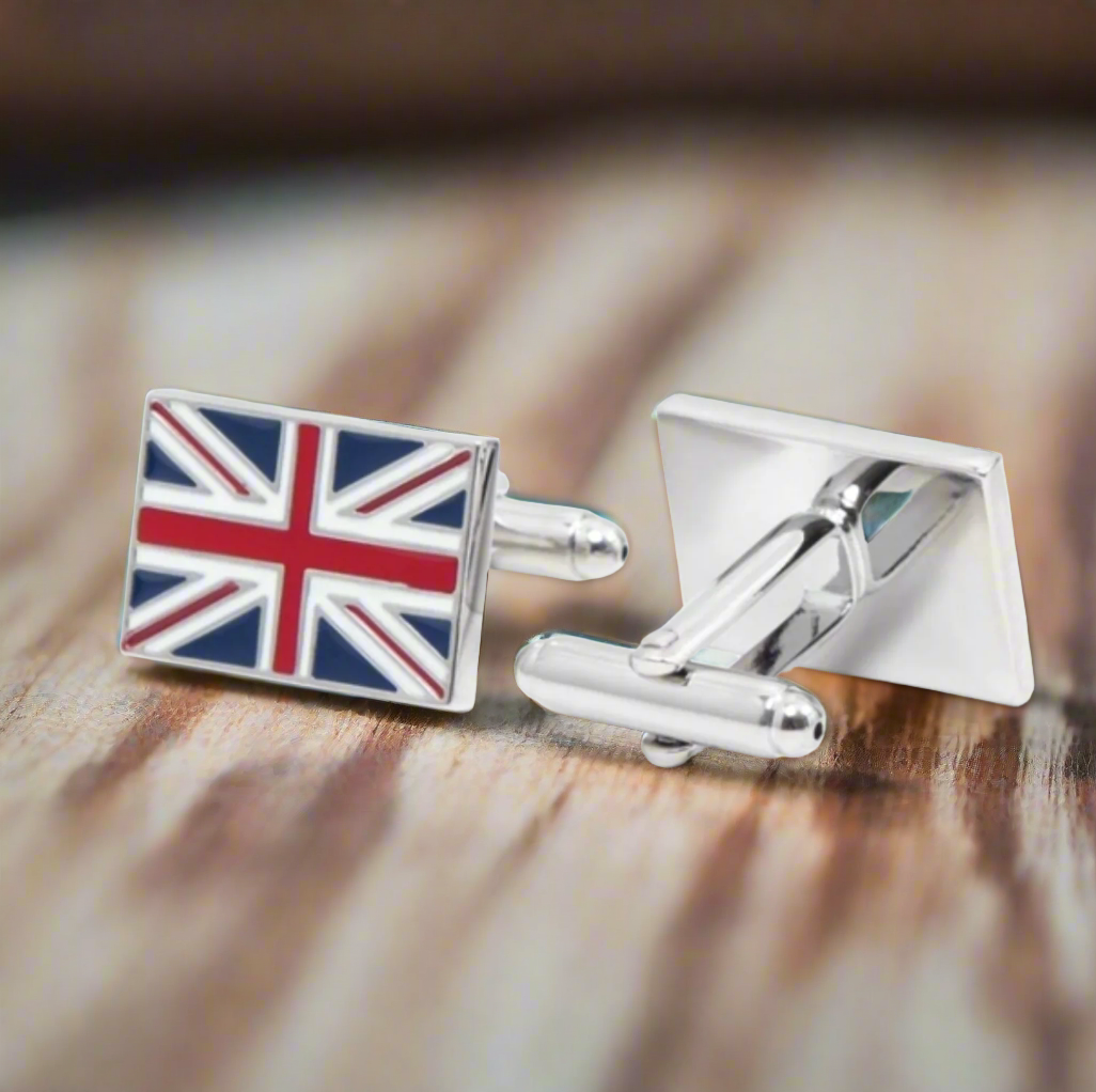 2 Union Jack Cufflinks