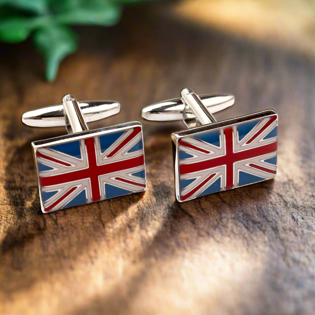 3 Union Jack Cufflinks