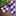 Alt Purple White Plaid Necktie and Matching Square