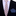 Thin Tie: White with Blue and Red Stripes Necktie with Blue  Square