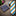 Alt A White, Light Blue, Yellow, Blue Stripe Pattern Necktie and Accenting Dark Blue Geometric Square