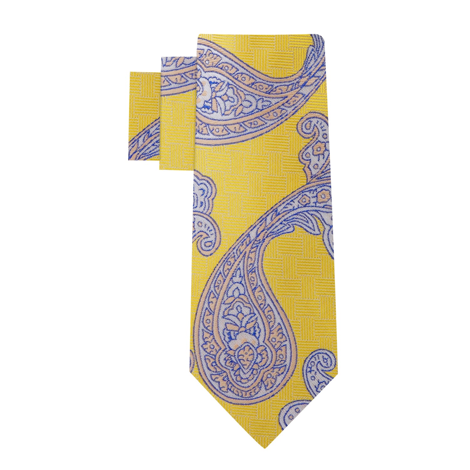 Alt View: Yellow Paisley Necktie