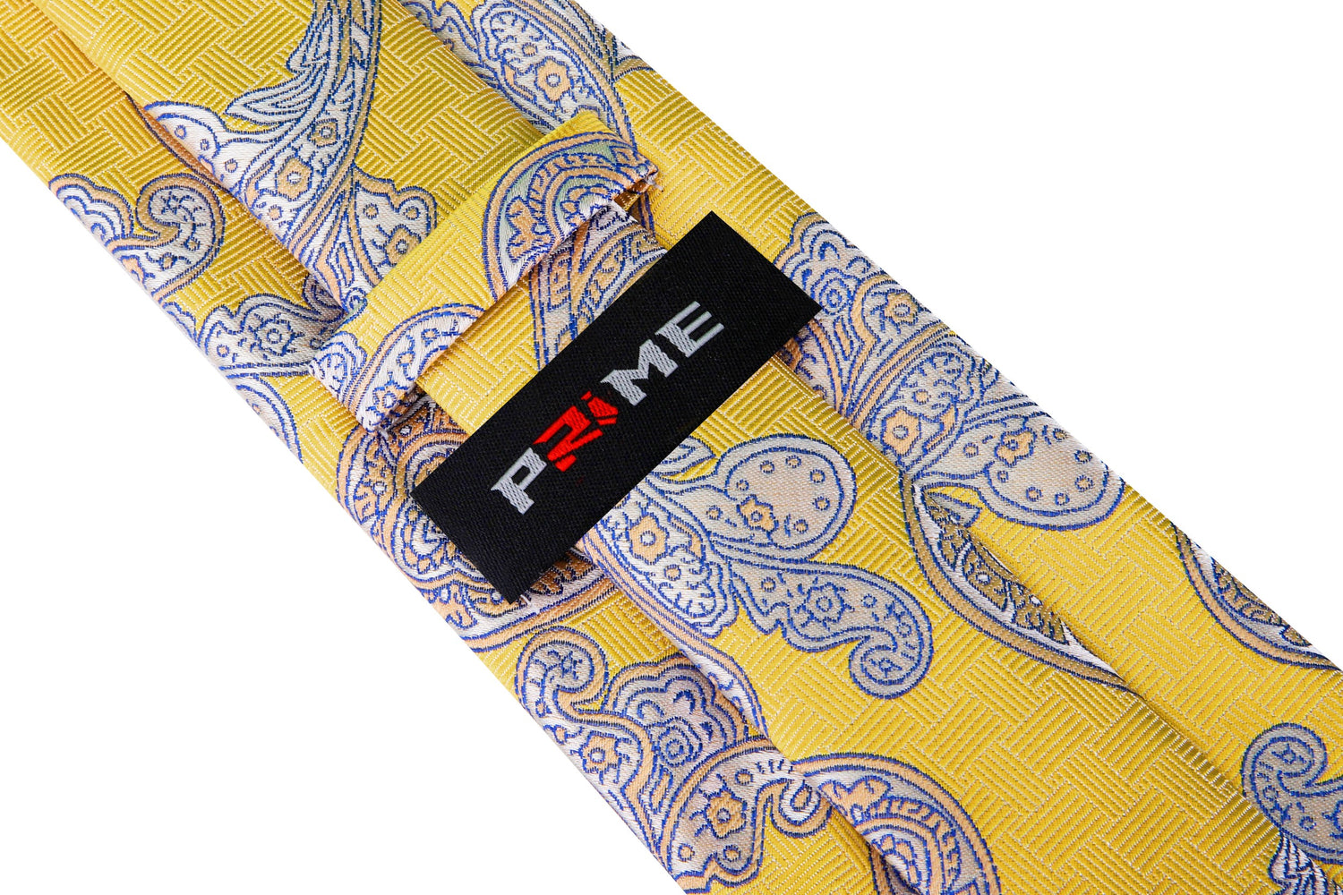 Yellow Paisley Necktie Keep