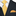 Black suit with a yellow tie and pocket square 3