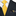 Black suit with a yellow tie and patterned pocket square