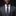 Man wearing a gray suit with a deep red and grey striped tie and pocket square on a black background