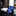 Alt View: A Blue, Light Blue Color Checker Pattern Necktie, Grey Pocket Square