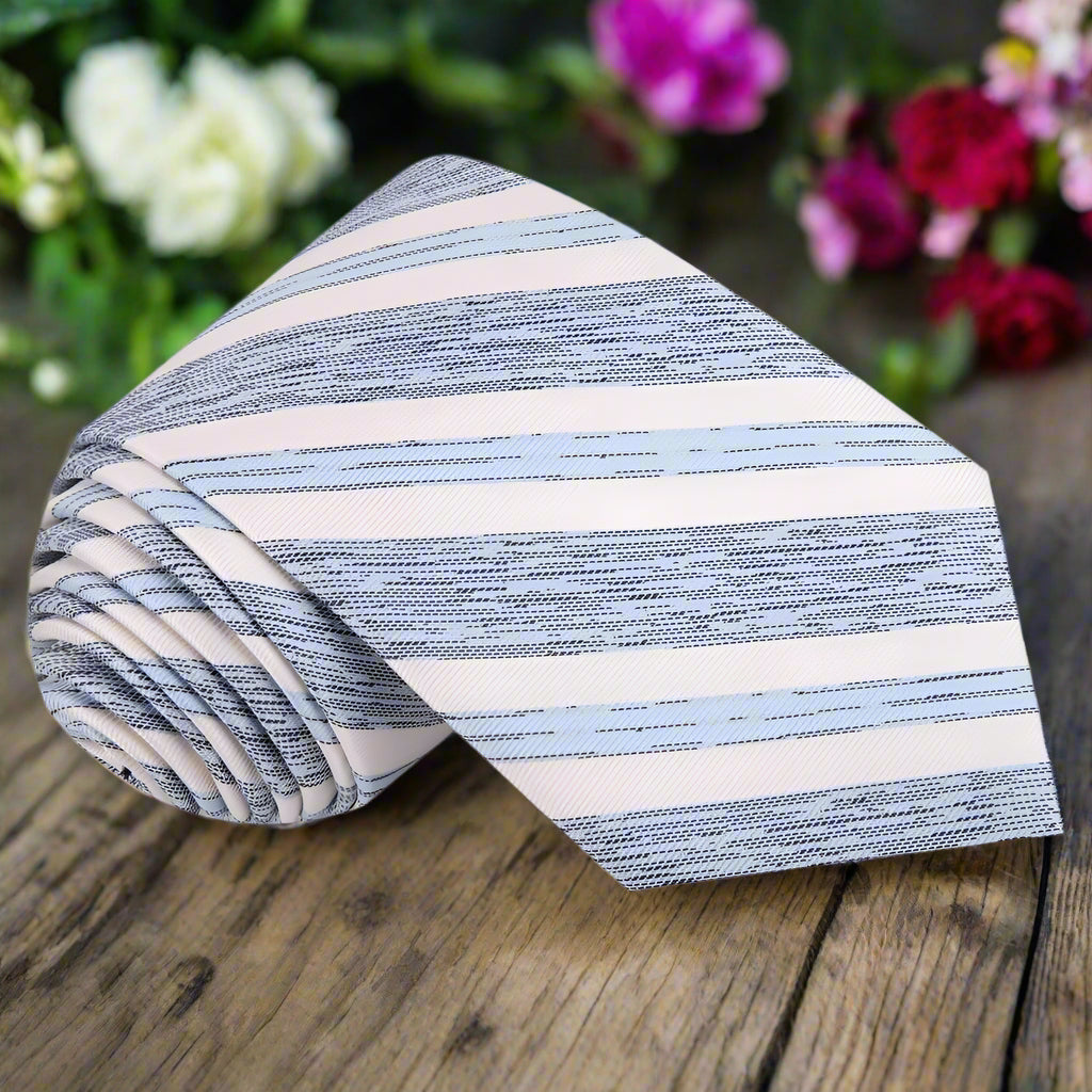 Light Blue Stripe Tie