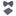 Black, Light Grey Geometric Bow Tie and Pocket Square
