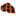 A Black, Orange Intersecting Lines Pattern Silk Necktie 