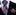 A Black, Burgundy, Orange, Blue Plaid Pattern Silk Necktie, With Matching Pocket Square