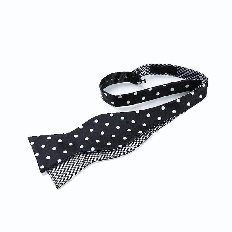 Double Sided Self-Tie Bow Tie