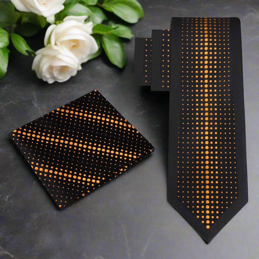 Black Regal Pocket Square